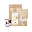 Bolsa cosmética DIY - receita de vela de massagem relaxante de jacarandá aromático