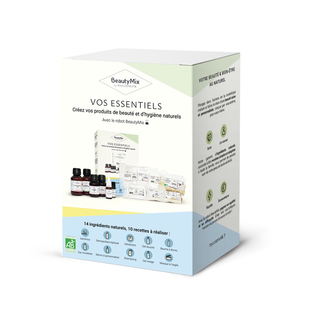 Coffret Vos Essentiels : tous vos soins Corps et Hygiène