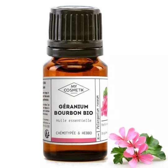 Huile essentielle de Géranium bourbon BIO (AB)