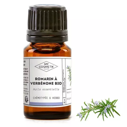 Organic essential oil Rosemary with verbenone